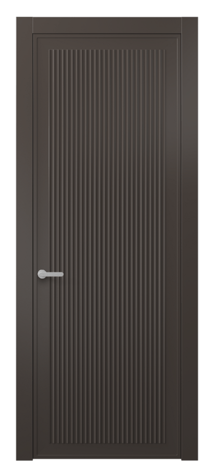 Дверь межкомнатная Alba 8642 Матовый антрацит Гладкий компланарный наличник МАН Цена 36079 ₽ Наличники уже входят в базовый комплект. Фабрика дверей Волховец 8 (800) 551 43 19 Межкомнатная дверь Alba 8642 Матовый антрацит Цена 36079 ₽ | Volhovec