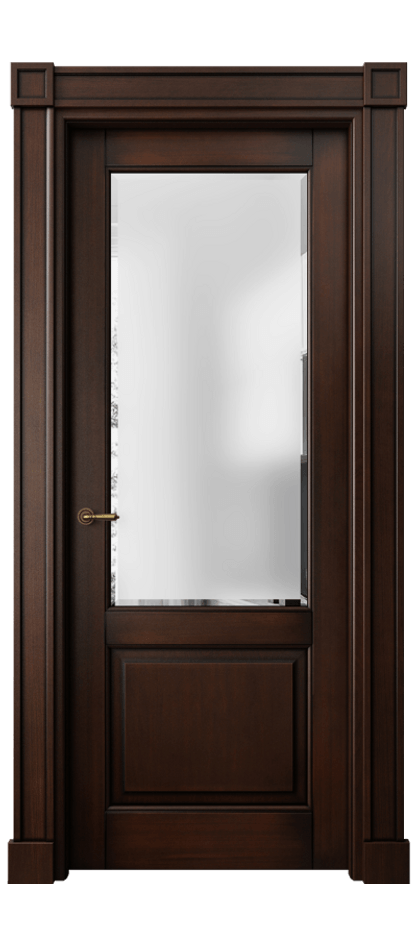 Дверь межкомнатная Тоскана Плано 6302 Бук тёмный с патиной Сатинированное стекло с фацетом Гладкие пилястры с квадратными розетками БТП Цена 150459 ₽ Наличники уже входят в базовый комплект. Фабрика дверей Волховец 8 (800) 551 43 19 Межкомнатная дверь Тоскана Плано 6302 Бук тёмный с патиной Сатинированное стекло с фацетом Цена 150459 ₽ | Volhovec