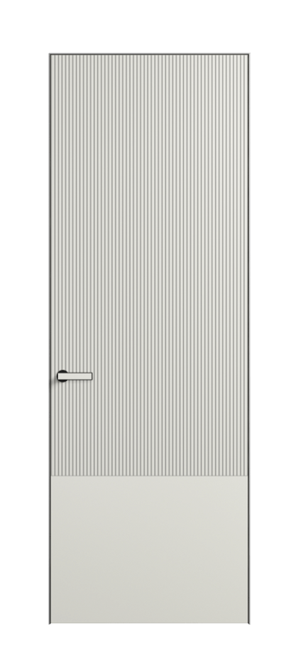 Дверь межкомнатная Вельвет АКУ 8203 Матовый жемчужный. Скрытый универсальный короб Черный Цена 87369 . Фабрика дверей Волховец 8 (800) 551 43 19 Межкомнатная дверь Вельвет АКУ 8203 Матовый жемчужный. Цена 87369 | Volhovec