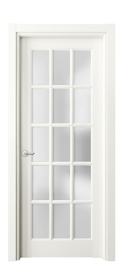 Дверь межкомнатная Тоскана Грильято 6311 Матовый жемчужный Сатинированное стекло Гладкий наличник МЖМ Цена 111899 ₽ Наличники уже входят в базовый комплект. Фабрика дверей Волховец 8 (800) 551 43 19 Межкомнатная дверь Тоскана Грильято 6311 Матовый жемчужный Сатинированное стекло Цена 111899 ₽ | Volhovec