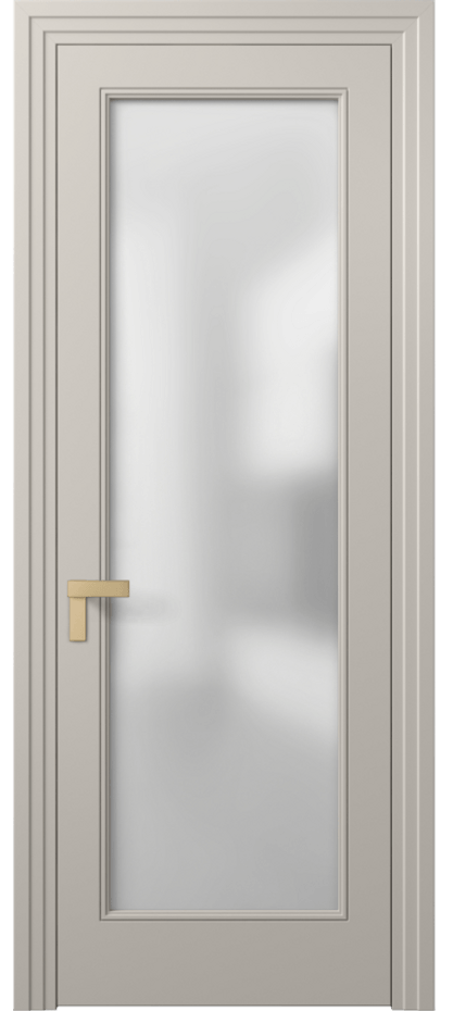 Дверь межкомнатная Rocca 8300 Матовый светло-бежевый Сатинированное стекло Каскадный компланарный наличник МСБЖ Цена 66319 ₽ Наличники уже входят в базовый комплект. Фабрика дверей Волховец 8 (800) 551 43 19 Межкомнатная дверь Rocca 8300 Матовый светло-бежевый Сатинированное стекло Цена 66319 ₽ | Volhovec