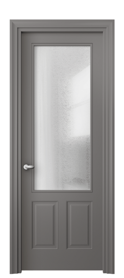 Дверь межкомнатная Esse 8522 Матовый классический серый Фактурное стекло "Лёд", триплекс Фигурный универсальный наличник МКЛС Цена 514560 AMD Наличники уже входят в базовый комплект. Фабрика дверей Волховец 8 (800) 551 43 19 Межкомнатная дверь Esse 8522 Матовый классический серый Фактурное стекло "Лёд", триплекс Цена 514560 AMD | Volhovec