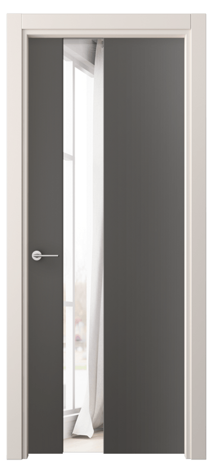 Дверь межкомнатная Фридом 4224 ПЭТ графитовый Двустороннее зеркало, триплекс Классический гладкий наличник ПЭТБ Цена 34699 ₽ Наличники уже входят в базовый комплект. Фабрика дверей Волховец 8 (800) 551 43 19 Межкомнатная дверь Фридом 4224 ПЭТ графитовый Двустороннее зеркало, триплекс Цена 34699 ₽ | Volhovec