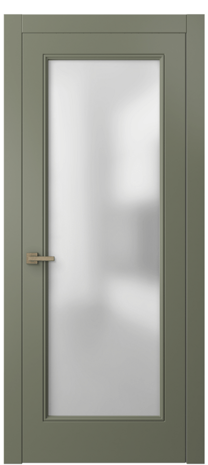 Дверь межкомнатная Linea 8300 Матовый оливковый тёмный Сатинированное стекло Гладкий компланарный наличник МОТ* Цена 74699 ₽ Наличники уже входят в базовый комплект. Фабрика дверей Волховец 8 (800) 551 43 19 Межкомнатная дверь Linea 8300 Матовый оливковый тёмный Сатинированное стекло Цена 74699 ₽ | Volhovec