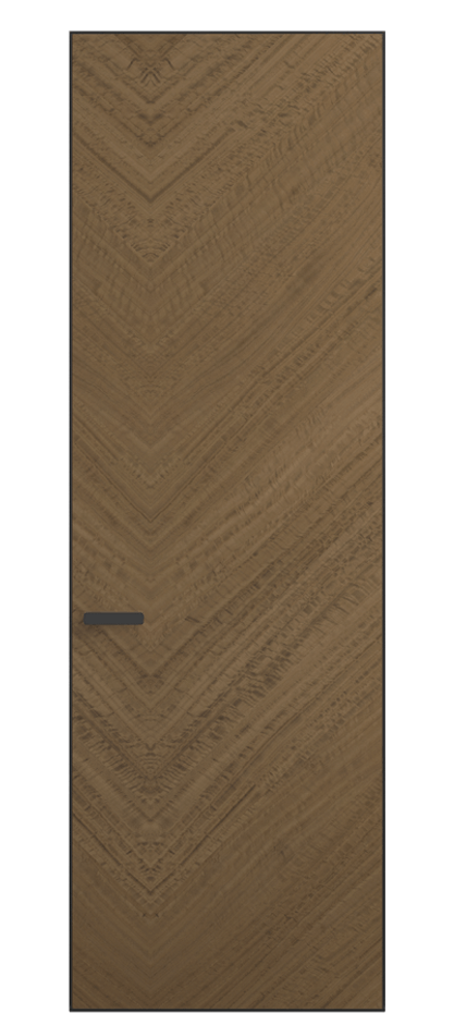 Дверь межкомнатная Rift АКП 0201 Эвкалипт кофейный матовый фризе  Скрытый короб Черный Цена 93789 ₽ Наличники уже входят в базовый комплект. Фабрика дверей Волховец 8 (800) 551 43 19 Межкомнатная дверь Rift АКП 0201 Эвкалипт кофейный матовый фризе  Цена 93789 ₽ | Volhovec