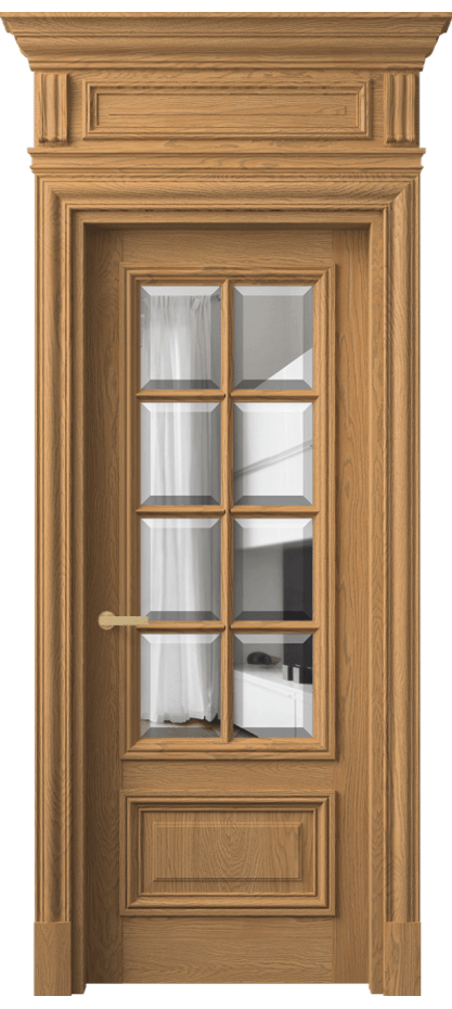 Дверь межкомнатная Antique 7316 Дуб пшеничный матовый Прозрачное стекло с фацетом, 6 мм КЭП + Объёмный фриз + Карниз ДПШ.М Цена 406030 сом Наличники уже входят в базовый комплект. Фабрика дверей Волховец 8 (800) 551 43 19 Межкомнатная дверь Antique 7316 Дуб пшеничный матовый Прозрачное стекло с фацетом, 6 мм Цена 406030 сом | Volhovec