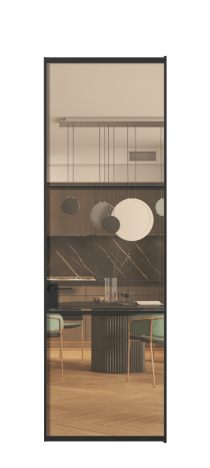 Алюминиевая дверь АЛПЛ040.03 Алюминий Черный Прозрачное оранжевое стекло, триплекс. Без короба чер Цена 120130 Стоимость комплекта двери включает:
1. Полотно (600/650/700/750/800/850/900/950*2000-2400 мм).
2. Короб
3. Комплект фурнитуры (2 торцевые петли и магнитный замок с ответной планкой). Фабрика дверей Волховец 8 (800) 551 43 19 Алюминиевая дверь АЛПЛ040.03 Алюминий Черный Прозрачное оранжевое стекло, триплекс Цена 120130 | Volhovec