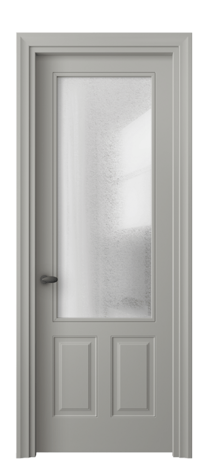 Дверь межкомнатная Esse 8522 Матовый нейтральный серый Фактурное стекло "Лёд", триплекс, 8 мм Фигурный универсальный наличник МНСР Цена 72099 ₽ Наличники уже входят в базовый комплект. Фабрика дверей Волховец 8 (800) 551 43 19 Межкомнатная дверь Esse 8522 Матовый нейтральный серый Фактурное стекло "Лёд", триплекс, 8 мм Цена 72099 ₽ | Volhovec