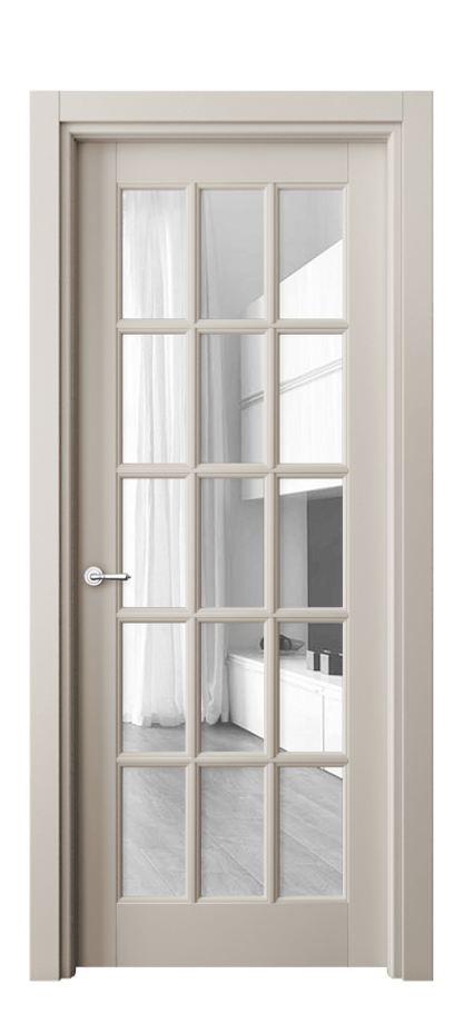 Дверь межкомнатная Toscana Grigliato 6311 Бук светло-бежевый Прозрачное стекло Гладкий наличник БСБЖ Цена 114199 ₽ Наличники уже входят в базовый комплект. Фабрика дверей Волховец 8 (800) 551 43 19 Межкомнатная дверь Toscana Grigliato 6311 Бук светло-бежевый Прозрачное стекло Цена 114199 ₽ | Volhovec