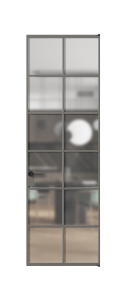 Алюминиевая дверь АЛПЛ040.05 Алюминий классический серый Сатинированное стекло "Matelux Crystal Vision", калёное, матовое, каленое 6 мм. Без короба АКЛС Цена 157470 Стоимость комплекта двери включает:
1. Полотно (600/650/700/750/800/850/900/950*2000-2400 мм).
2. Короб
3. Комплект фурнитуры (2 торцевые петли и магнитный замок с ответной планкой). Фабрика дверей Волховец 8 (800) 551 43 19 Алюминиевая дверь АЛПЛ040.05 Алюминий классический серый Сатинированное стекло "Matelux Crystal Vision", калёное, матовое, каленое 6 мм Цена 157470 | Volhovec