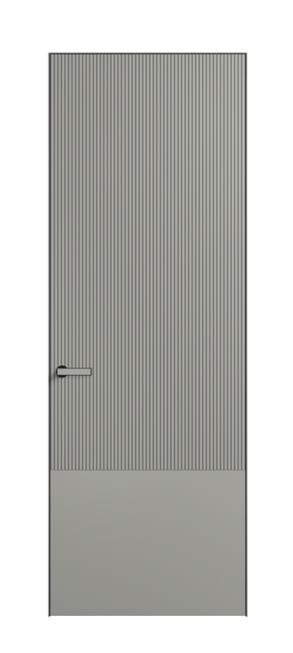 Дверь межкомнатная Velvet 8203 Матовый нейтральный серый. Скрытый короб Черный Цена 61189 . Фабрика дверей Волховец 8 (800) 551 43 19 Межкомнатная дверь Velvet 8203 Матовый нейтральный серый. Цена 61189 | Volhovec