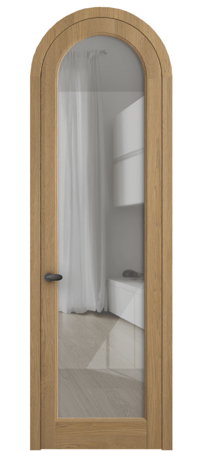 Дверь межкомнатная Палаццо 6814 Дуб пшеничный матовый Рефлективное прозрачное стекло "Стопсол", калёное 0536R ДПШМ Цена 214349 ₽ Наличники уже входят в базовый комплект. Фабрика дверей Волховец 8 (800) 551 43 19 Межкомнатная дверь Палаццо 6814 Дуб пшеничный матовый Рефлективное прозрачное стекло "Стопсол", калёное Цена 214349 ₽ | Volhovec