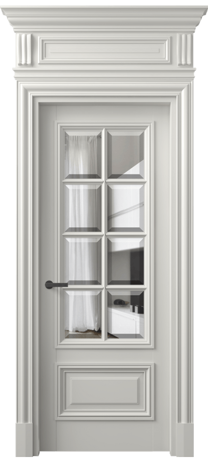 Дверь межкомнатная Антик 7316 Матовый серый Прозрачное стекло с фацетом КЭП + Объёмный фриз + Карниз МСР Цена 181709 ₽ Наличники уже входят в базовый комплект. Фабрика дверей Волховец 8 (800) 551 43 19 Межкомнатная дверь Антик 7316 Матовый серый Прозрачное стекло с фацетом Цена 181709 ₽ | Volhovec