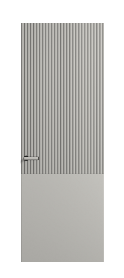 Дверь межкомнатная Velvet ПУ 8205 Матовый серый. Скрытый универсальный короб Черный Цена 80869 . Фабрика дверей Волховец 8 (800) 551 43 19 Межкомнатная дверь Velvet ПУ 8205 Матовый серый. Цена 80869 | Volhovec