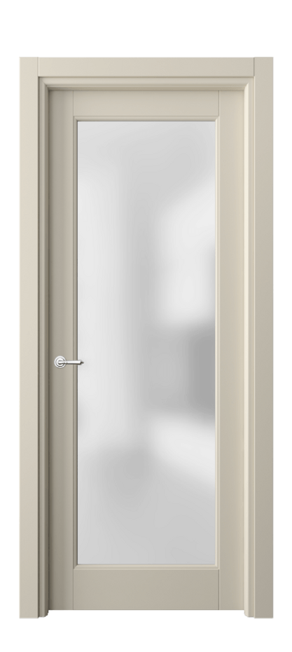 Дверь межкомнатная Тоскана Элегантэ 6300 Матовый бежево-серый Сатинированное стекло Гладкий наличник МБСР Цена 94599 ₽ Наличники уже входят в базовый комплект. Фабрика дверей Волховец 8 (800) 551 43 19 Межкомнатная дверь Тоскана Элегантэ 6300 Матовый бежево-серый Сатинированное стекло Цена 94599 ₽ | Volhovec