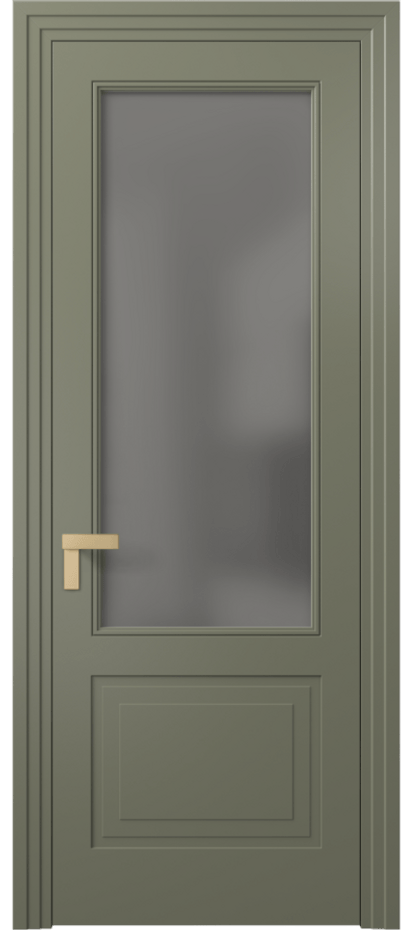 Дверь межкомнатная Рокка 8352 Матовый оливковый тёмный Сатинированное серое стекло, триплекс Каскадный компланарный наличник МОТ Цена 68424 ₽ Наличники уже входят в базовый комплект. Фабрика дверей Волховец 8 (800) 551 43 19 Межкомнатная дверь Рокка 8352 Матовый оливковый тёмный Сатинированное серое стекло, триплекс Цена 68424 ₽ | Volhovec