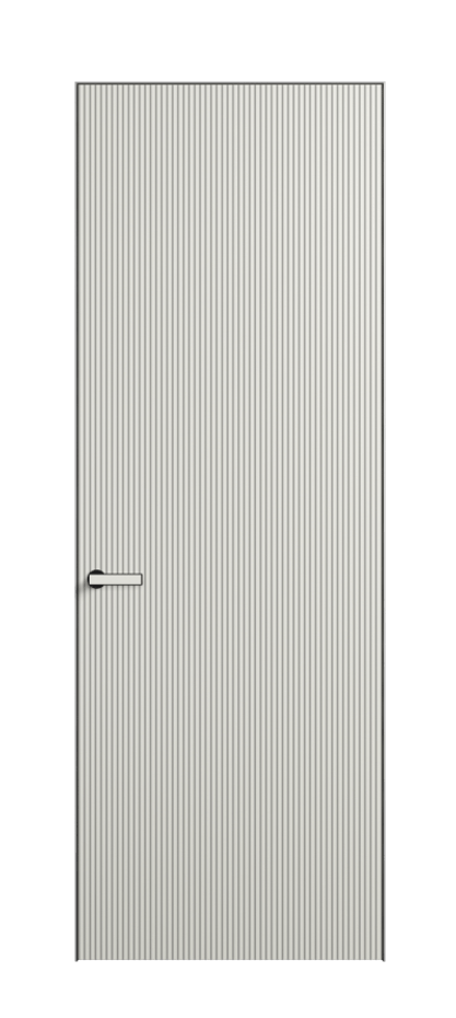 Дверь межкомнатная Velvet ПУ 8201 Матовый жемчужный. Скрытый универсальный короб Черный Цена 80869 . Фабрика дверей Волховец 8 (800) 551 43 19 Межкомнатная дверь Velvet ПУ 8201 Матовый жемчужный. Цена 80869 | Volhovec