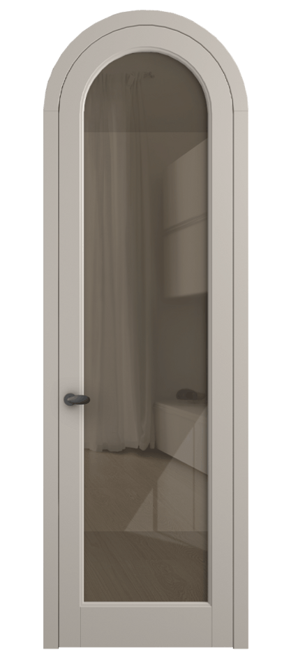 Дверь межкомнатная Палаццо 6814 Матовый светло-бежевый Рефлективное бронзовое стекло "Стопсол", калёное 0536R МСБЖ Цена 133159 ₽ Наличники уже входят в базовый комплект. Фабрика дверей Волховец 8 (800) 551 43 19 Межкомнатная дверь Палаццо 6814 Матовый светло-бежевый Рефлективное бронзовое стекло "Стопсол", калёное Цена 133159 ₽ | Volhovec