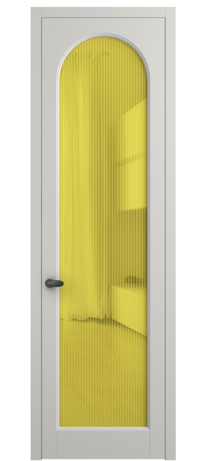 Дверь межкомнатная Палаццо 6804 Матовый серый Рифлёное жёлтое стекло "Moru", триплекс 0536 МСР Цена 105029 ₽ Наличники уже входят в базовый комплект. Фабрика дверей Волховец 8 (800) 551 43 19 Межкомнатная дверь Палаццо 6804 Матовый серый Рифлёное жёлтое стекло "Moru", триплекс Цена 105029 ₽ | Volhovec