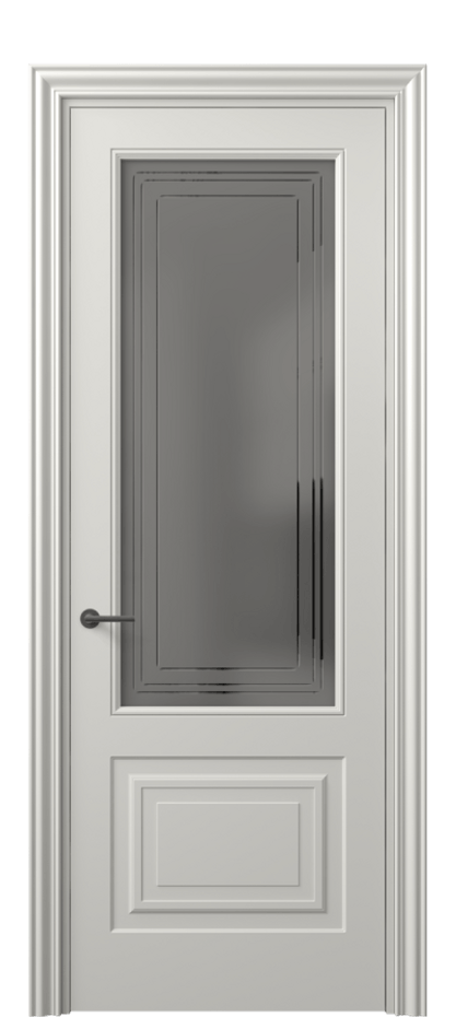 Дверь межкомнатная Mascot 8452 Матовый серый Сатинированное серое стекло с гравировкой "Грани", триплекс, 7 мм Фигурный наличник МСР Цена 77599 ₽ Наличники уже входят в базовый комплект. Фабрика дверей Волховец 8 (800) 551 43 19 Межкомнатная дверь Mascot 8452 Матовый серый Сатинированное серое стекло с гравировкой "Грани", триплекс, 7 мм Цена 77599 ₽ | Volhovec