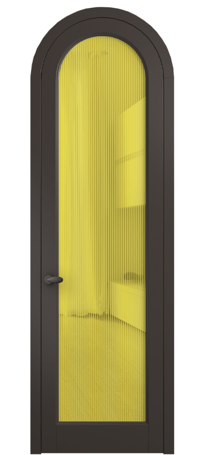 Дверь межкомнатная Palazzo 6814 Матовый антрацит Рифлёное желтое стекло "Дюна", триплекс 0536R МАН Цена 131159 ₽ Наличники уже входят в базовый комплект. Фабрика дверей Волховец 8 (800) 551 43 19 Межкомнатная дверь Palazzo 6814 Матовый антрацит Рифлёное желтое стекло "Дюна", триплекс Цена 131159 ₽ | Volhovec