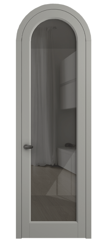 Дверь межкомнатная Палаццо 6814 Матовый нейтральный серый Рефлективное серое стекло "Стопсол", калёное 0536R МНСР Цена 133159 ₽ Наличники уже входят в базовый комплект. Фабрика дверей Волховец 8 (800) 551 43 19 Межкомнатная дверь Палаццо 6814 Матовый нейтральный серый Рефлективное серое стекло "Стопсол", калёное Цена 133159 ₽ | Volhovec