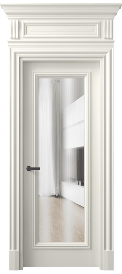 Дверь межкомнатная Антик 7300 Матовый жемчужный Рифлёное стекло "Дюна", триплекс КЭП + Объёмный фриз + Карниз МЖМ Цена 168609 ₽ Наличники уже входят в базовый комплект. Фабрика дверей Волховец 8 (800) 551 43 19 Межкомнатная дверь Антик 7300 Матовый жемчужный Рифлёное стекло "Дюна", триплекс Цена 168609 ₽ | Volhovec