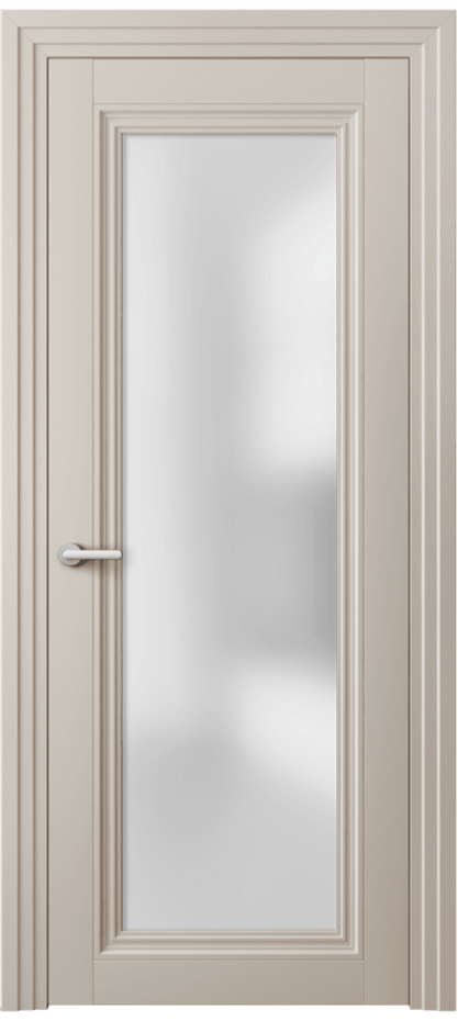 Дверь межкомнатная Центро 2502 Матовый светло-бежевый Сатинированное стекло Каскадный наличник МСБЖ Цена 74599 ₽ Наличники уже входят в базовый комплект. Фабрика дверей Волховец 8 (800) 551 43 19 Межкомнатная дверь Центро 2502 Матовый светло-бежевый Сатинированное стекло Цена 74599 ₽ | Volhovec