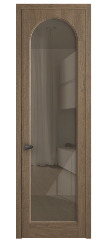 Дверь межкомнатная Палаццо 6804 Дуб джутовый матовый Рефлективное бронзовое стекло "Стопсол", калёное 0536 ДДЖМ Цена 156229 ₽ Наличники уже входят в базовый комплект. Фабрика дверей Волховец 8 (800) 551 43 19 Межкомнатная дверь Палаццо 6804 Дуб джутовый матовый Рефлективное бронзовое стекло "Стопсол", калёное Цена 156229 ₽ | Volhovec