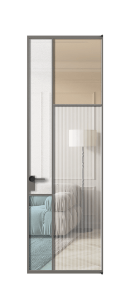 Дверь межкомнатная Mosaic АЛПЛ041.11 Алюминий классический серый Комбинация стекол Группы 1 и Группы 3 Без короба АКЛС  Цена 164100 Стоимость комплекта двери включает:
1. Полотно (600/650/700/750/800/850/900/950*2000-2400 мм).
2. Короб
3. Комплект фурнитуры (2 торцевые петли и магнитный замок с ответной планкой). Фабрика дверей Волховец 8 (800) 551 43 19 Межкомнатная дверь Mosaic АЛПЛ041.11 Алюминий классический серый Комбинация стекол Группы 1 и Группы 3 Цена 164100 ₽ | Volhovec