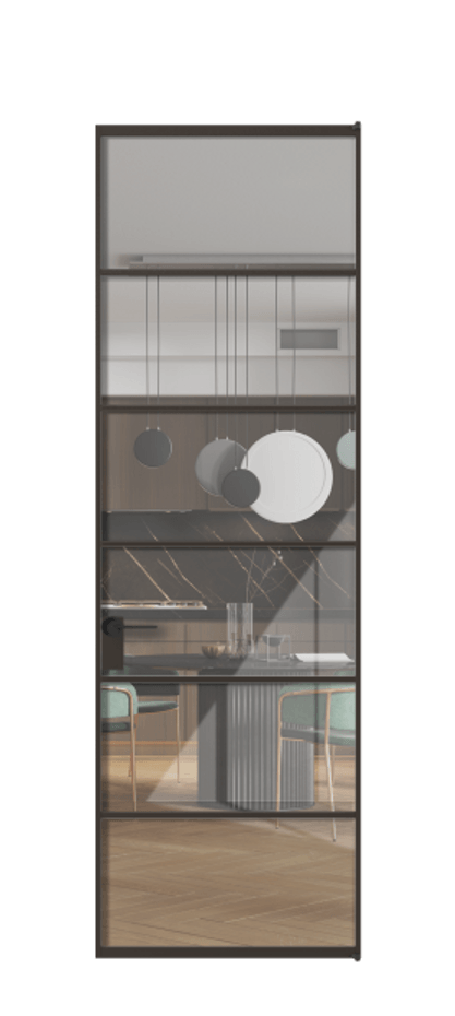 Алюминиевая дверь АЛПЛ040.04 Алюминий антрацит Рефлективное прозрачное стекло "Stopsol", калёное. Без короба ААН Цена 157470 Стоимость комплекта двери включает:
1. Полотно (600/650/700/750/800/850/900/950*2000-2400 мм).
2. Короб
3. Комплект фурнитуры (2 торцевые петли и магнитный замок с ответной планкой). Фабрика дверей Волховец 8 (800) 551 43 19 Алюминиевая дверь АЛПЛ040.04 Алюминий антрацит Рефлективное прозрачное стекло "Stopsol", калёное Цена 157470 | Volhovec