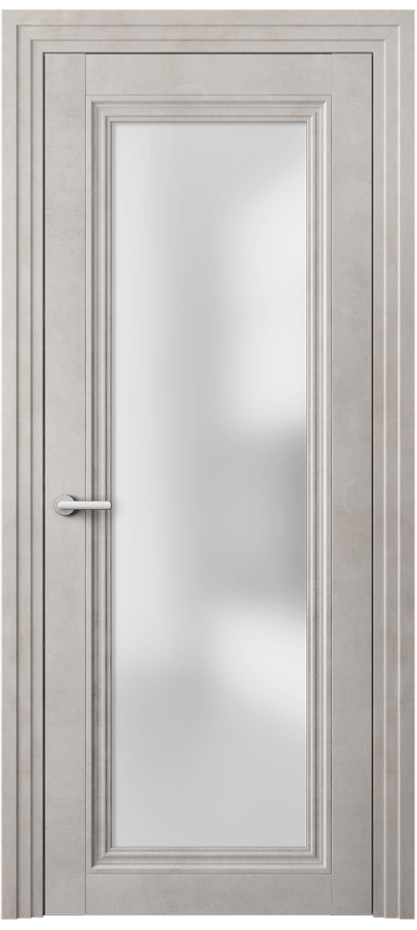 Дверь межкомнатная Centro 2502 Леон серебро Сатинированное стекло Каскадный наличник ЛСЕ Цена 52319 ₽ Наличники уже входят в базовый комплект. Фабрика дверей Волховец 8 (800) 551 43 19 Межкомнатная дверь Centro 2502 Леон серебро Сатинированное стекло Цена 52319 ₽ | Volhovec