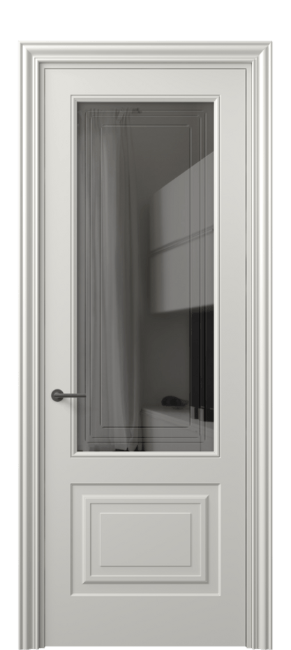 Дверь межкомнатная Mascot 8452 Матовый серый Прозрачное серое стекло с гравировкой "Грани", триплекс Фигурный наличник МСР Цена 82499 ₽ Наличники уже входят в базовый комплект. Фабрика дверей Волховец 8 (800) 551 43 19 Межкомнатная дверь Mascot 8452 Матовый серый Прозрачное серое стекло с гравировкой "Грани", триплекс Цена 82499 ₽ | Volhovec