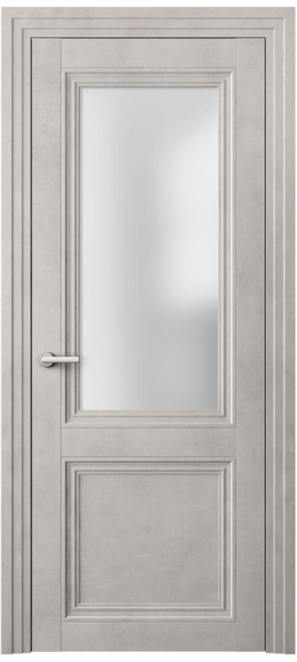 Дверь межкомнатная Centro 2524 Леон серебро Сатинированное стекло Каскадный наличник ЛСЕ Цена 61499 ₽ Наличники уже входят в базовый комплект. Фабрика дверей Волховец 8 (800) 551 43 19 Межкомнатная дверь Centro 2524 Леон серебро Сатинированное стекло Цена 61499 ₽ | Volhovec