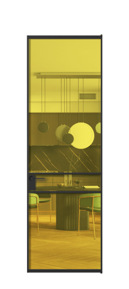 Алюминиевая дверь АЛПЛ040.02 Алюминий Черный Прозрачное жёлтое стекло, триплекс. Без короба чер Цена 138970 Стоимость комплекта двери включает:
1. Полотно (600/650/700/750/800/850/900/950*2000-2400 мм).
2. Короб
3. Комплект фурнитуры (2 торцевые петли и магнитный замок с ответной планкой). Фабрика дверей Волховец 8 (800) 551 43 19 Алюминиевая дверь АЛПЛ040.02 Алюминий Черный Прозрачное жёлтое стекло, триплекс Цена 138970 | Volhovec