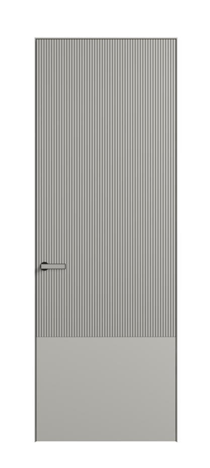 Дверь межкомнатная Вельвет АКП 8203 Матовый тёплый серый. Скрытый короб Черный Цена 70469 . Фабрика дверей Волховец 8 (800) 551 43 19 Межкомнатная дверь Вельвет АКП 8203 Матовый тёплый серый. Цена 70469 | Volhovec
