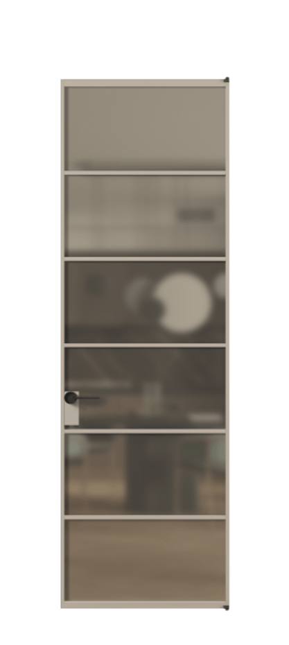 Алюминиевая дверь АЛПЛ040.04 Алюминий бисквитный Сатинированное бронзовое стекло, триплекс. Без короба АБСК Цена 128530 Стоимость комплекта двери включает:
1. Полотно (600/650/700/750/800/850/900/950*2000-2400 мм).
2. Короб
3. Комплект фурнитуры (2 торцевые петли и магнитный замок с ответной планкой). Фабрика дверей Волховец 8 (800) 551 43 19 Алюминиевая дверь АЛПЛ040.04 Алюминий бисквитный Сатинированное бронзовое стекло, триплекс Цена 128530 | Volhovec