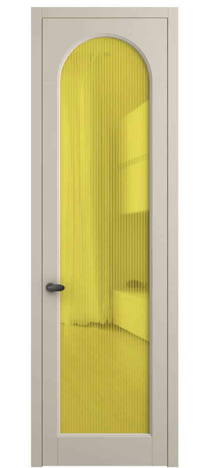 Дверь межкомнатная Palazzo 6804 Матовый бежево-серый Рифлёное жёлтое стекло "Moru", триплекс, 8 мм 0536 МБСР Цена 99169 ₽ Наличники уже входят в базовый комплект. Фабрика дверей Волховец 8 (800) 551 43 19 Межкомнатная дверь Palazzo 6804 Матовый бежево-серый Рифлёное жёлтое стекло "Moru", триплекс, 8 мм Цена 99169 ₽ | Volhovec