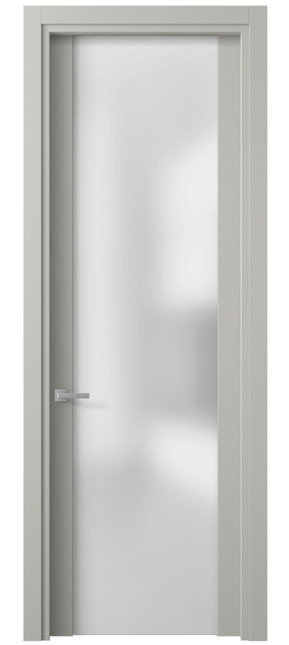 Дверь межкомнатная Planum 4114 Матовый тёплый серый Сатинированное стекло Гладкий наличник МТСР Цена 44559 ₽ Наличники уже входят в базовый комплект. Фабрика дверей Волховец 8 (800) 551 43 19 Межкомнатная дверь Planum 4114 Матовый тёплый серый Сатинированное стекло Цена 44559 ₽ | Volhovec