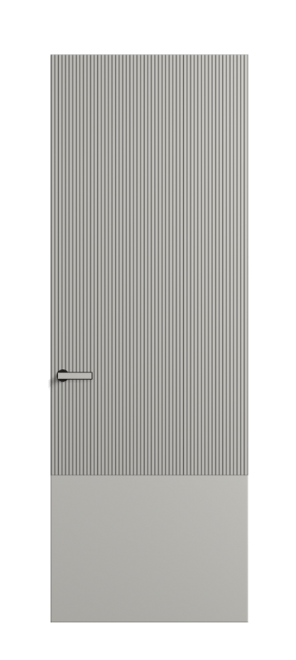 Дверь межкомнатная Velvet 8203 Матовый серый. Скрытый короб Черный Цена 57169 . Фабрика дверей Волховец 8 (800) 551 43 19 Межкомнатная дверь Velvet 8203 Матовый серый. Цена 57169 | Volhovec