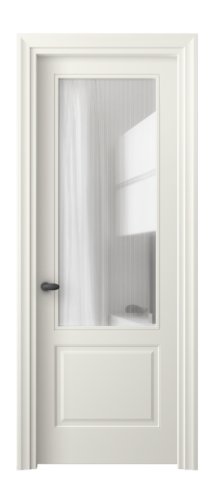 Дверь межкомнатная Esse 8552 Матовый жемчужный Рифлёное стекло "Дюна", триплекс Фигурный универсальный наличник МЖМ Цена 64539 ₽ Наличники уже входят в базовый комплект. Фабрика дверей Волховец 8 (800) 551 43 19 Межкомнатная дверь Esse 8552 Матовый жемчужный Рифлёное стекло "Дюна", триплекс Цена 64539 ₽ | Volhovec