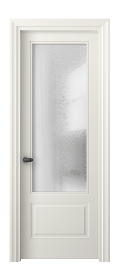 Дверь межкомнатная Esse 8542 Матовый жемчужный Фактурное стекло "Лёд", триплекс, 8 мм Фигурный универсальный наличник МЖМ Цена 72099 ₽ Наличники уже входят в базовый комплект. Фабрика дверей Волховец 8 (800) 551 43 19 Межкомнатная дверь Esse 8542 Матовый жемчужный Фактурное стекло "Лёд", триплекс, 8 мм Цена 72099 ₽ | Volhovec