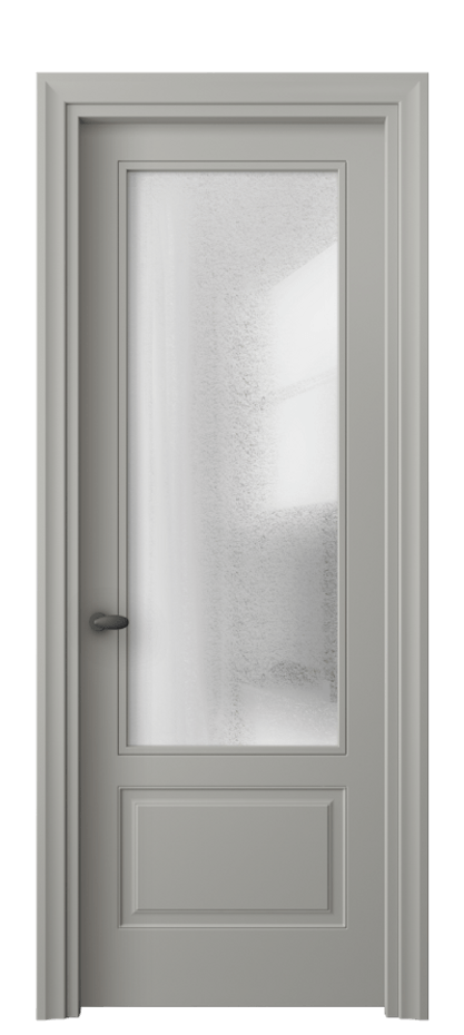 Дверь межкомнатная Эссе 8542 Матовый нейтральный серый Фактурное стекло "Лёд", триплекс Фигурный универсальный наличник МНСР Цена 61599 ₽ Наличники уже входят в базовый комплект. Фабрика дверей Волховец 8 (800) 551 43 19 Межкомнатная дверь Эссе 8542 Матовый нейтральный серый Фактурное стекло "Лёд", триплекс Цена 61599 ₽ | Volhovec