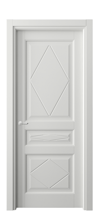 Дверь межкомнатная Тоскана Ромбо 6345 Матовый светло-серый Гладкий наличник МССР Цена 104199 ₽ Наличники уже входят в базовый комплект. Фабрика дверей Волховец 8 (800) 551 43 19 Межкомнатная дверь Тоскана Ромбо 6345 Матовый светло-серый Цена 104199 ₽ | Volhovec