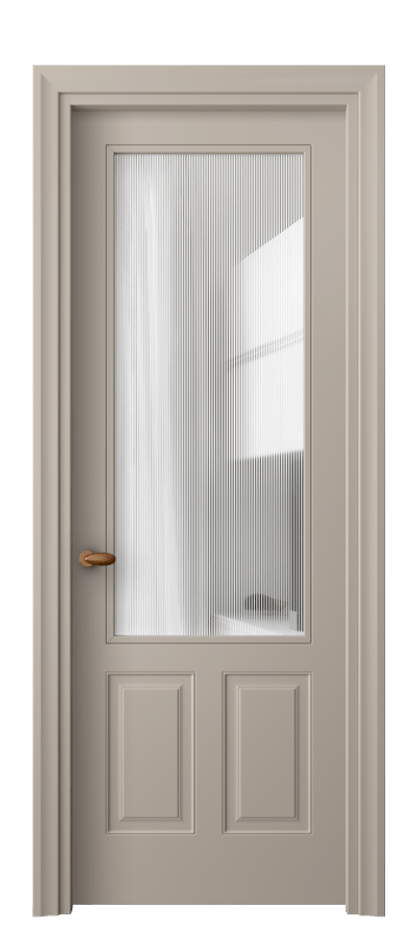 Дверь межкомнатная Esse 8522 Матовый бисквитный Рифлёное стекло "Дюна", триплекс Фигурный универсальный наличник МБСК Цена 61039 ₽ Наличники уже входят в базовый комплект. Фабрика дверей Волховец 8 (800) 551 43 19 Межкомнатная дверь Esse 8522 Матовый бисквитный Рифлёное стекло "Дюна", триплекс Цена 61039 ₽ | Volhovec