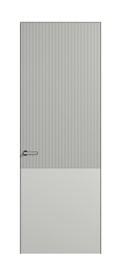 Дверь межкомнатная Velvet АКП 8205 Матовый светло-серый. Скрытый короб Черный Цена 70469 . Фабрика дверей Волховец 8 (800) 551 43 19 Межкомнатная дверь Velvet АКП 8205 Матовый светло-серый. Цена 70469 | Volhovec