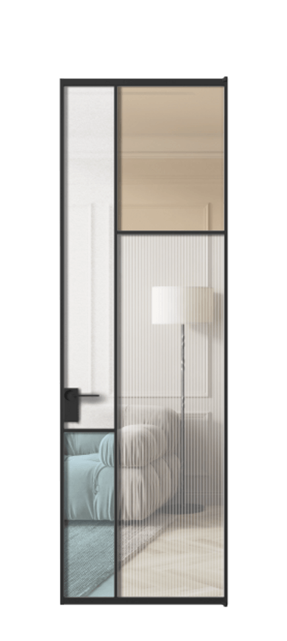 Дверь межкомнатная Mosaic АЛПЛ041.11 Алюминий Черный Комбинация стекол Группы 1 и Группы 3 Без короба чер Цена 166070 Стоимость комплекта двери включает:
1. Полотно (600/650/700/750/800/850/900/950*2000-2400 мм).
2. Короб
3. Комплект фурнитуры (2 торцевые петли и магнитный замок с ответной планкой). Фабрика дверей Волховец 8 (800) 551 43 19 Межкомнатная дверь Mosaic АЛПЛ041.11 Алюминий Черный Комбинация стекол Группы 1 и Группы 3 Цена 166070 ₽ | Volhovec