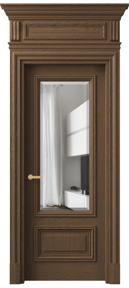 Дверь межкомнатная Antique 7306 Дуб туманный матовый Прозрачное стекло с фацетом КЭП + Объёмный фриз + Карниз ДТМ.М Цена 266349 ₽ Наличники уже входят в базовый комплект. Фабрика дверей Волховец 8 (800) 551 43 19 Межкомнатная дверь Antique 7306 Дуб туманный матовый Прозрачное стекло с фацетом Цена 266349 ₽ | Volhovec