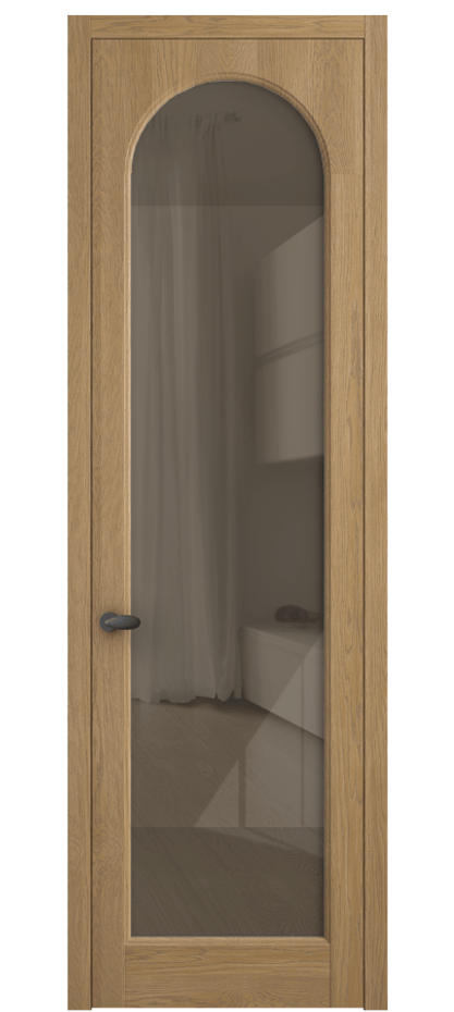 Дверь межкомнатная Палаццо 6804 Дуб пшеничный матовый Рефлективное бронзовое стекло "Стопсол", калёное 0536 ДПШМ Цена 156229 ₽ Наличники уже входят в базовый комплект. Фабрика дверей Волховец 8 (800) 551 43 19 Межкомнатная дверь Палаццо 6804 Дуб пшеничный матовый Рефлективное бронзовое стекло "Стопсол", калёное Цена 156229 ₽ | Volhovec