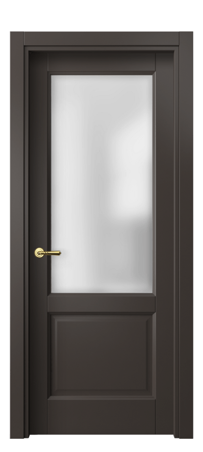 Дверь межкомнатная Galant 1422 Матовый антрацит Сатинированное стекло Гладкий наличник МАН Цена 8509560 so'm Наличники уже входят в базовый комплект. Фабрика дверей Волховец 8 (800) 551 43 19 Межкомнатная дверь Galant 1422 Матовый антрацит Сатинированное стекло Цена 8509560 so'm | Volhovec